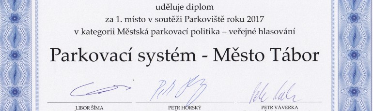 Sleva parkovacích karet pro vozidla s alternativním pohonem