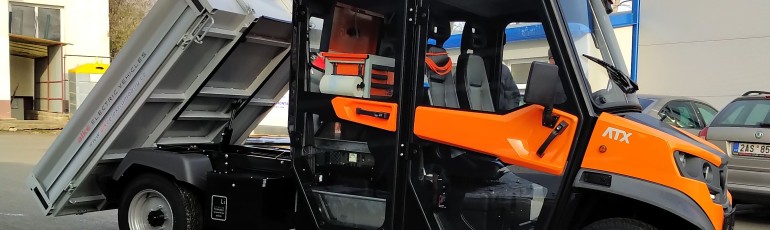 druhý komunální elektromobil ve vozovém parku technických služeb