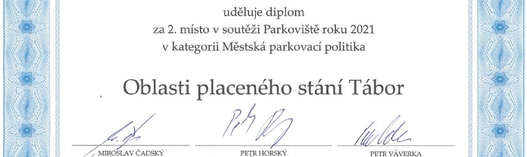 parkoviště roku 2021